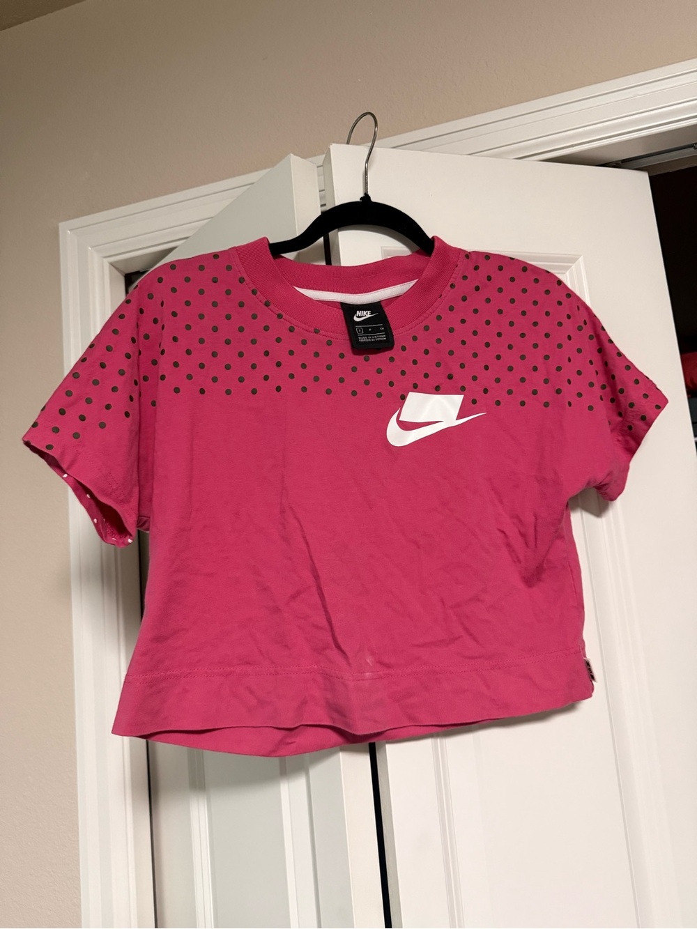 Nike vintage crop top